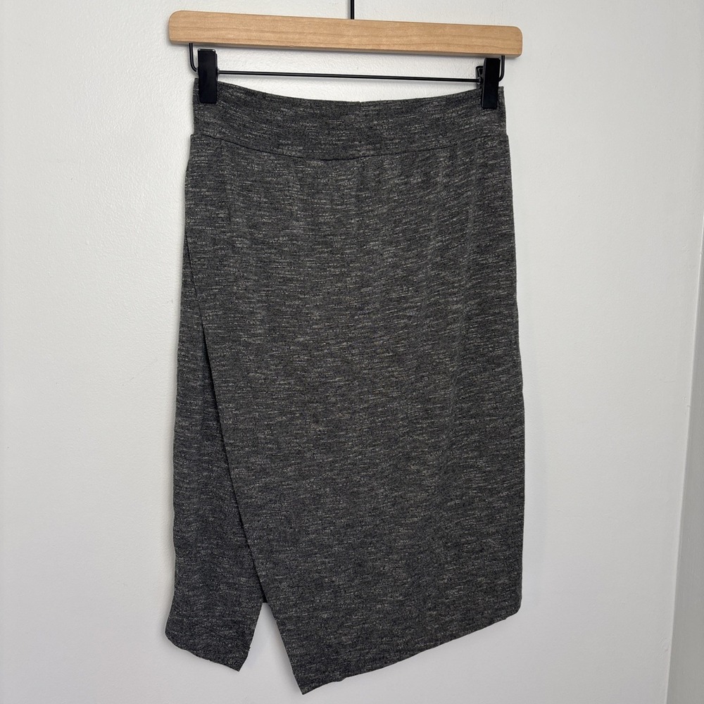 Anthropologie Dolan T-Shirt Collection Gray Pull On‎ Asymmetrical Soft Skirt XS